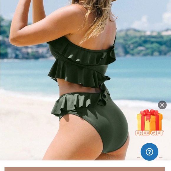 NWT one piece bathing suit - Picture 2 of 5